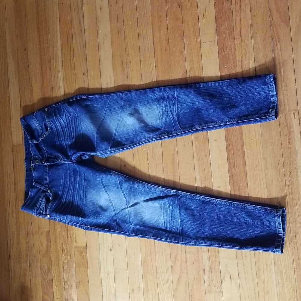 BAB 2 Button High-rise Skinny Jeans, Sz 11